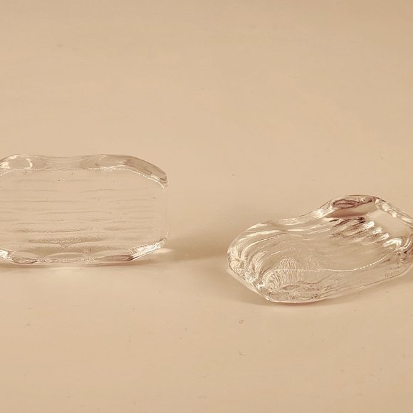 Glass Japanese Chopstick Holders - Set of Five Unused - Picture 3 of 4